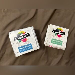 Contrado Fabric Swatch Packs – Classic & Natural Fabrics (Set of 2)